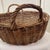 Early 20th Century French-Style Woven Willow Round Gathering Basket For Sale - Image 10 of 12