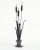 Late 20th Century Vintage Brutalist Industrial Cattail Sculpture Signed For Sale - Image 5 of 7