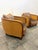 These elegant 1920s armchairs beautifully combine the warmth of handcrafted wood with the refined texture of woven cane,...