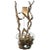 Large Driftwood Lamp Table or Floor Lamp For Sale