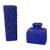 Abstract Colorful Pottery Blue Vase from Silberdistel, W. Germany, 1970s For Sale