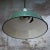 Vintage French Industrial Petrol Green Enamel Factory Pendant from Sammode For Sale - Image 4 of 5