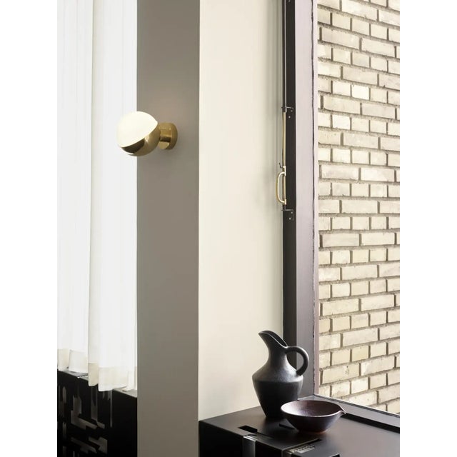 Vilhelm Lauritzen 'Vl Studio' Metal and Glass Wall Lamp for Louis Poulsen For Sale - Image 10 of 13