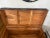 Carved Camphor Dark Wood Chest 1940s For Sale - Image 9 of 10