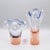 Mid-Century Modern Sculptural Sommerso Art Glass Vases by Josef Hospodka, 1960s, Set of 2 For Sale - Image 3 of 10