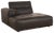 Whos Perfect Leather Lounger in Dark Brown For Sale