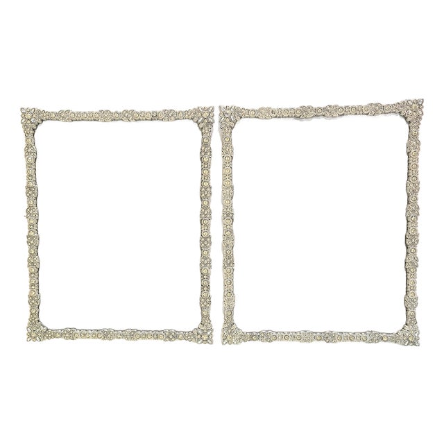 Vintage 2000s Art Nouveau Frames- A Pair For Sale