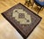 Textile Antique Serab Area Rug, Hand-Knotted Wool, Geometric Medallion Pattern, Camel Hair & Brown, 4x5 For Sale - Image 7 of 18