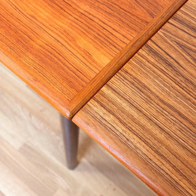 Dining Table in Teak, Denmark, 1950s-1960s For Sale - Image 10 of 12
