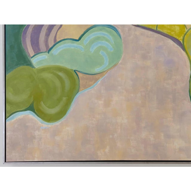 2020s “Over the Dunes” Oil on Canvas by Nancy M. Vignola - For Sale - Image 5 of 6