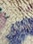 2020s Hand-Knotted Moroccan Boujad Berber Rug — Abstract Multicolor Wool on Ivory — 6'6" X 9'10" For Sale - Image 5 of 10