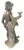 Large 34" Antique Grand Tour Mythological Roman Bronze Sculpture of Pan or a Youthful Faun For Sale - Image 10 of 18