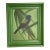 Vintage Male Painted Bunting Bird Painting For Sale