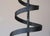 1950s Space Age Black Metal Spiral Cone Table Lamp For Sale - Image 14 of 16