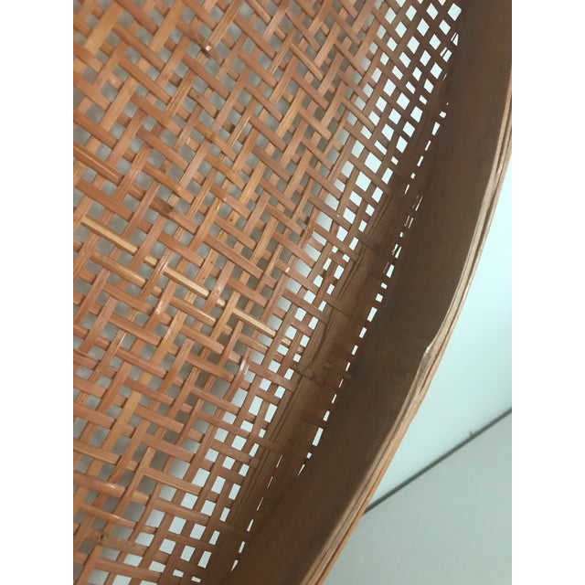 Large Round Wicker Wall Basket Chairish