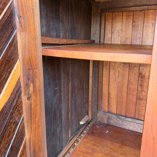 Jeffrey Greene Studio Made Mixed Wood Credenza For Sale - Image 12 of 12