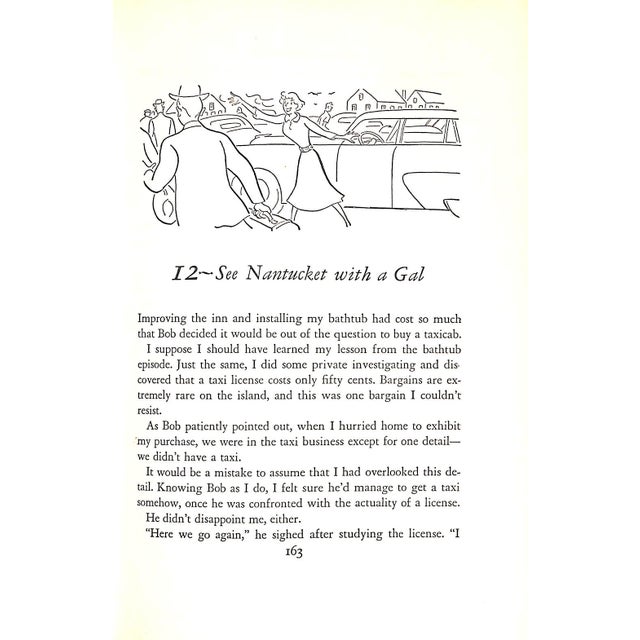 "Innside Nantucket" 1954 Gilbreth, Frank B Jr. For Sale - Image 9 of 10