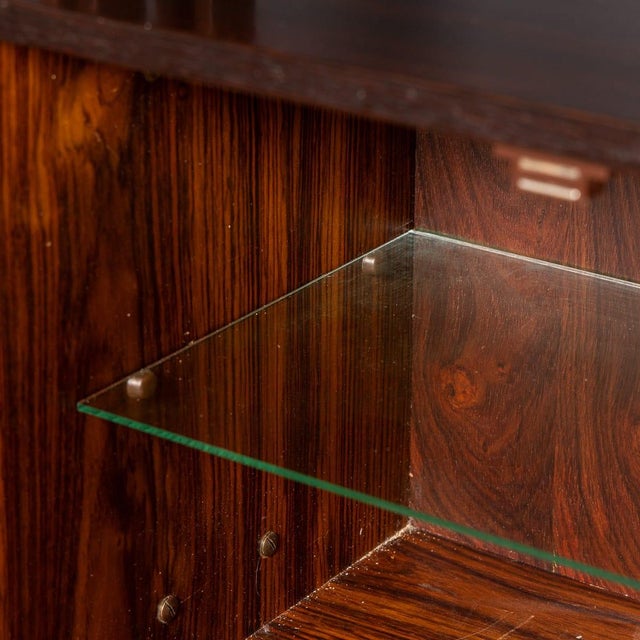 Vintage Italian Modular Hardwood Wall Cabinet by Franco Albini, 1950 For Sale - Image 10 of 18