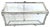 Chrome Danny Alessandro Chrome & Glass Fireplace Log Holder / Magazine Rack, Italy, 1970s For Sale - Image 8 of 13