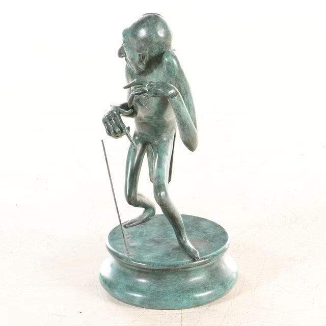 Mihail Mikhailovich Chemiakin Bronze Statue Igor Stravinsky, Circa 1985 For Sale In Cincinnati - Image 6 of 12