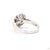 Early 21st Century Antique Design 1.07 Carat Old European Cut Diamond Gold Ring, Size 6.5 For Sale - Image 5 of 9