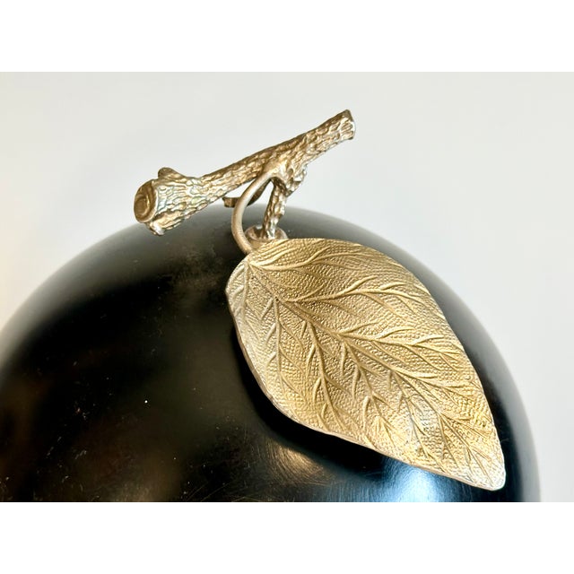 Metal Apple-Shaped Ice Bucket by Hans Turnwald for Freddo Therm, Switzerland, 1970s For Sale - Image 7 of 13
