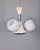 Vintage Space Age Italian Chandelier with Glass Lights, 1970s For Sale - Image 9 of 9