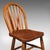 Set of 4 Side Chairs, English Hoop Back Seats, Wwii, Broad Arrow, Reception Hall For Sale - Image 9 of 12