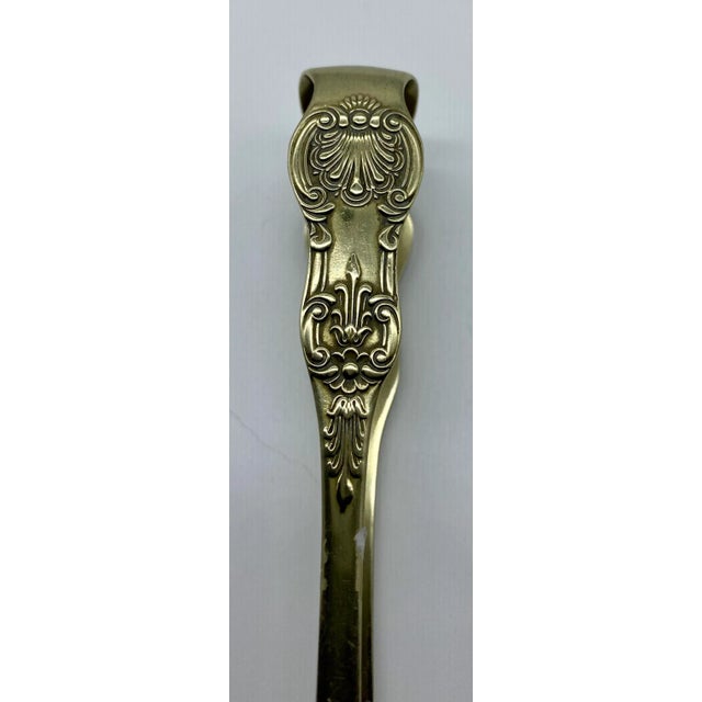 English Antique Silver Plate Sugar Tongs /Nips From England - Circa 1890 For Sale - Image 3 of 11