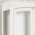 19th-Century French White Painted Oak Bookcase Display Cabinet With Glass Doors For Sale - Image 4 of 14