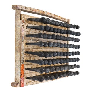 Vintage Industrial Balloon Mold, Repurposed as Rustic Wall Art For Sale