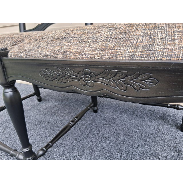 Mid Century 2 Seater Settee Made in Spain For Sale - Image 4 of 9