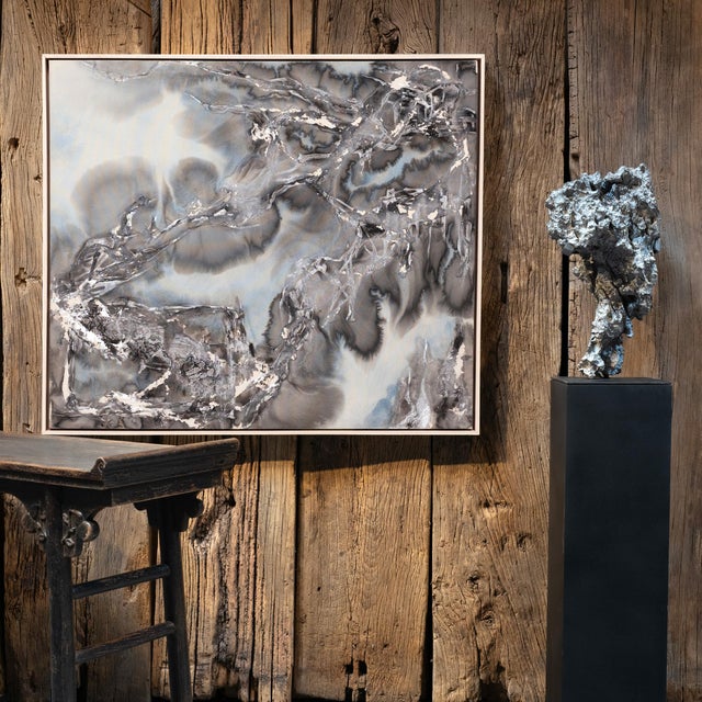 Sculptural and unusual stone formations have long been fixtures of the scholars' studio, displayed as sources of beauty...