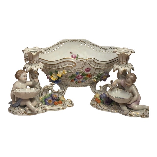 Vintage Porcelain Set - 3pcs For Sale