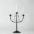 Metal Wrough Iron Candelabra by Erik Höglund, 1960s For Sale - Image 7 of 7