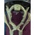 Late 20th Century Vintage Chelsea House Polished Brass Laurel Leaves and Wood Decorative Wall Brackets- A Pair For Sale - Image 5 of 9