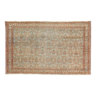 Antique Persian Senneh Throw Rug rug no.j2572 For Sale
