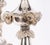 Antique Large Silver Plated Four Light Candelabra, Set of 2 For Sale - Image 10 of 18