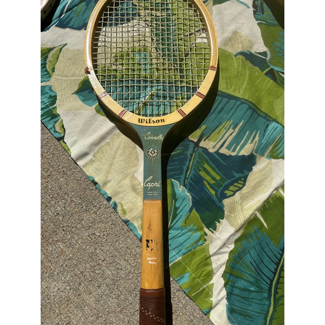 Up for consideration is a beautiful vintage collection of wooden Wilson and N.J. Magnan Corp. tennis rackets that include:...