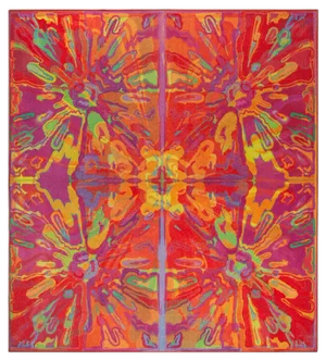 Magic Rug #12 by Peter Halley