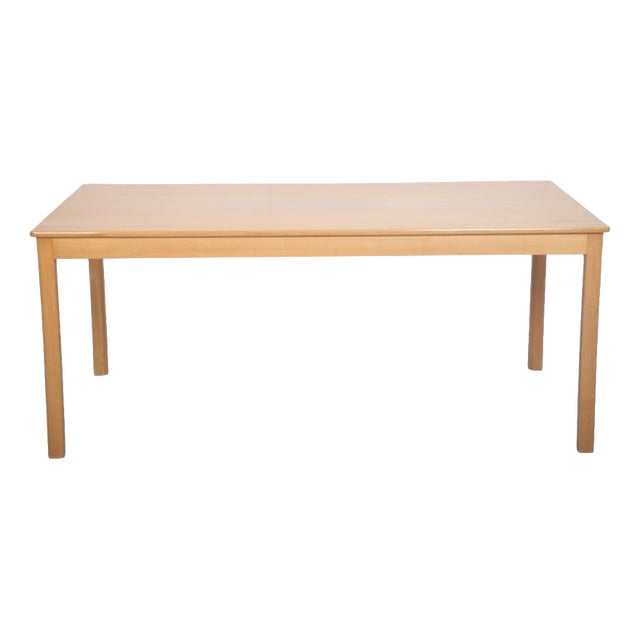 Vintage Coffee Table in Elm by Kaare Klint, 1970s For Sale