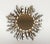 Hollywood Regency Silver Gilt Carved Sunburst Mirror For Sale - Image 6 of 10