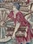 Vintage Aubusson Médiéval Design Jacquard Tapestry Woodcutters, 1960s For Sale - Image 9 of 18