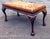 Early 20th Century Early 20th Century Chippendale Style Mahogany Needlepoint Upholstered Bench For Sale - Image 5 of 7