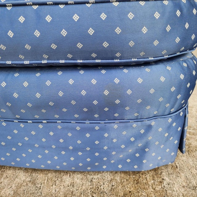 Vintage Hollywood Regency Accent Slipper Armchairs Pair For Sale - Image 17 of 18