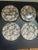 American Late 20th Century Fitz and Floyd "Mille Fleurs" Salad Plates- Set of 10 For Sale - Image 3 of 5
