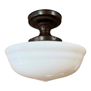 1920s Large Traditional Ceiling Light Fixture For Sale