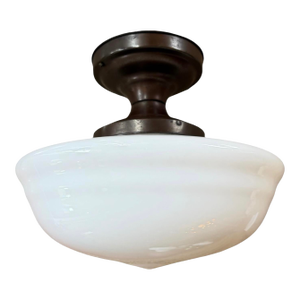 1920s Large Traditional Ceiling Light Fixture