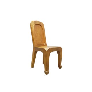 Handcrafted Anthroposophical Chair by Ernst Aisenpreis, 1930s For Sale