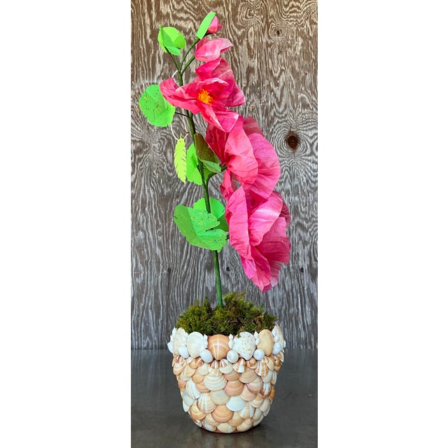 Early 21st Century Contemporary Hand Rolled Paper Flowers For Sale - Image 5 of 8